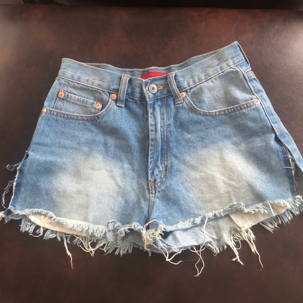 Vintage denim shorts
